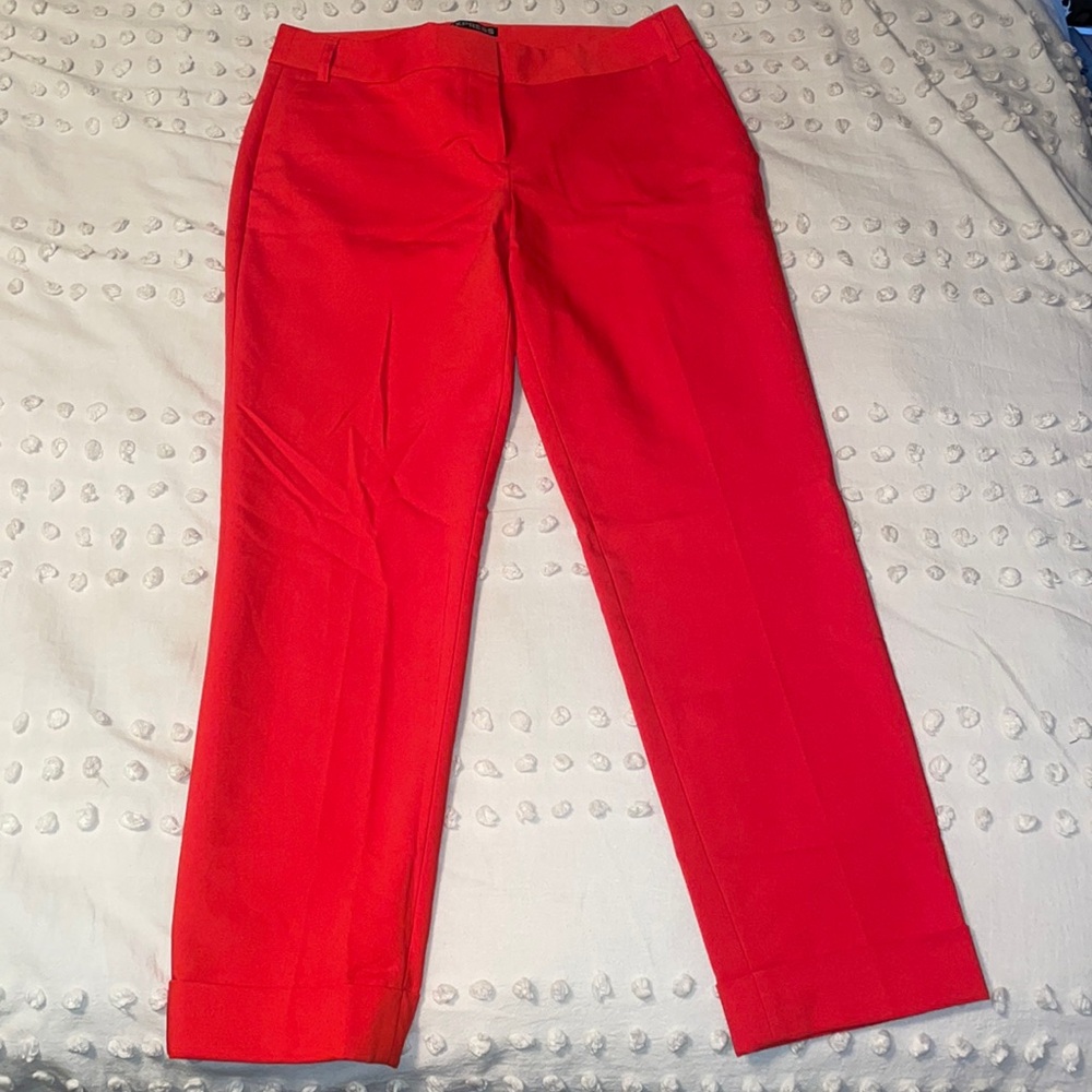 Orange Editor Express Pants